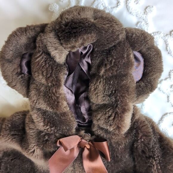 Bearington Baby Mink Couture Hooded Bear Coat🧸 - Picture 2 of 10